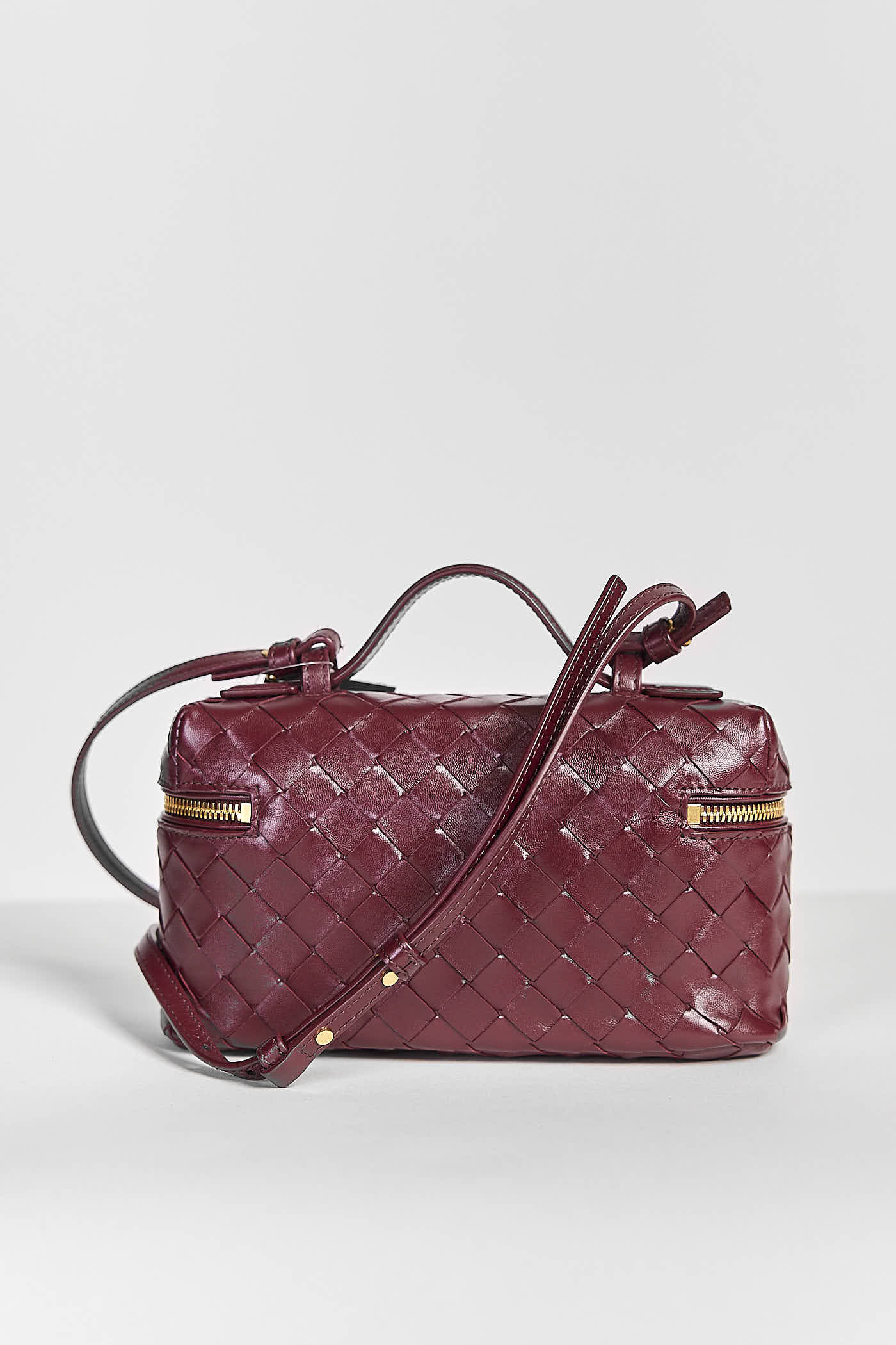 Bottega Veneta Intrecciato Leather Crossbody Bag
