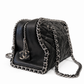 Chanel Chain Around Bowler Bag in Black Lambskin Leather