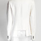 Smythe White Linen Blazer 8