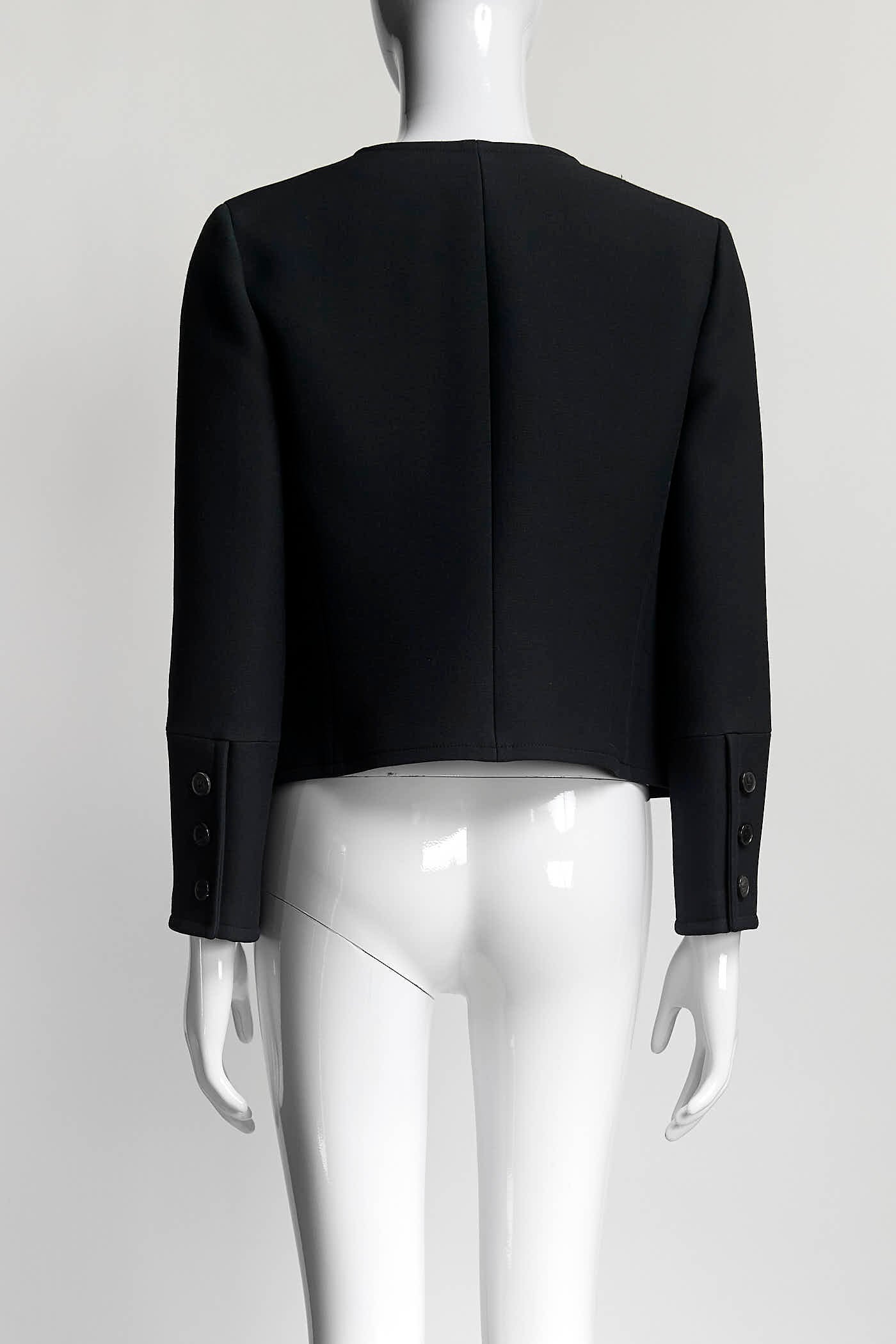 Christian Dior V12 Black Wool Jacket 36