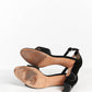 Manolo Blahnik Black Suede Sandals 39.5
