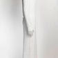Fendi White FF Zucca Knit Midi Dress 44