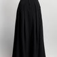 Jil Sander Black Skirt with Belt 38