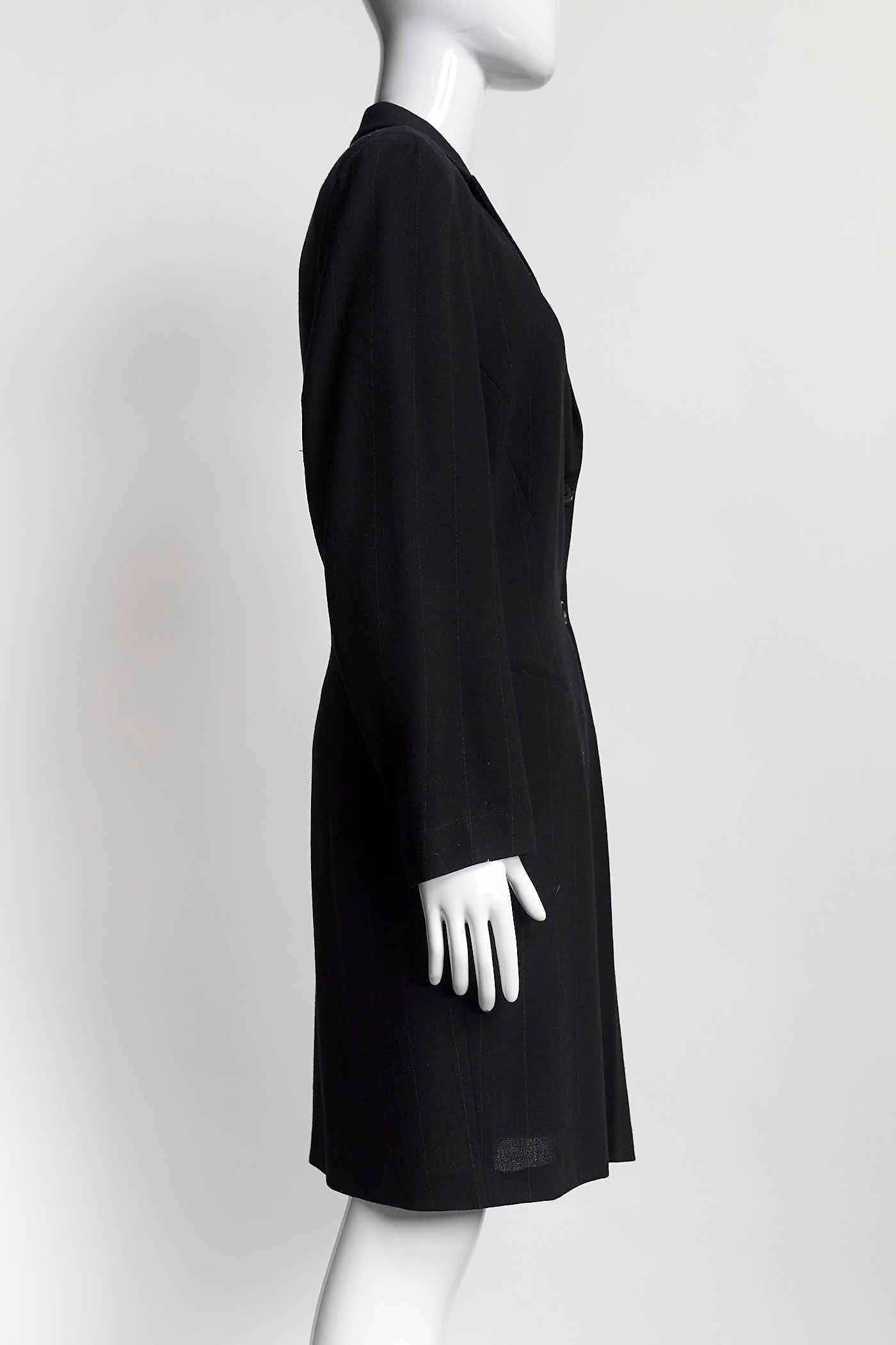Jil Sander Navy Striped Dress 42