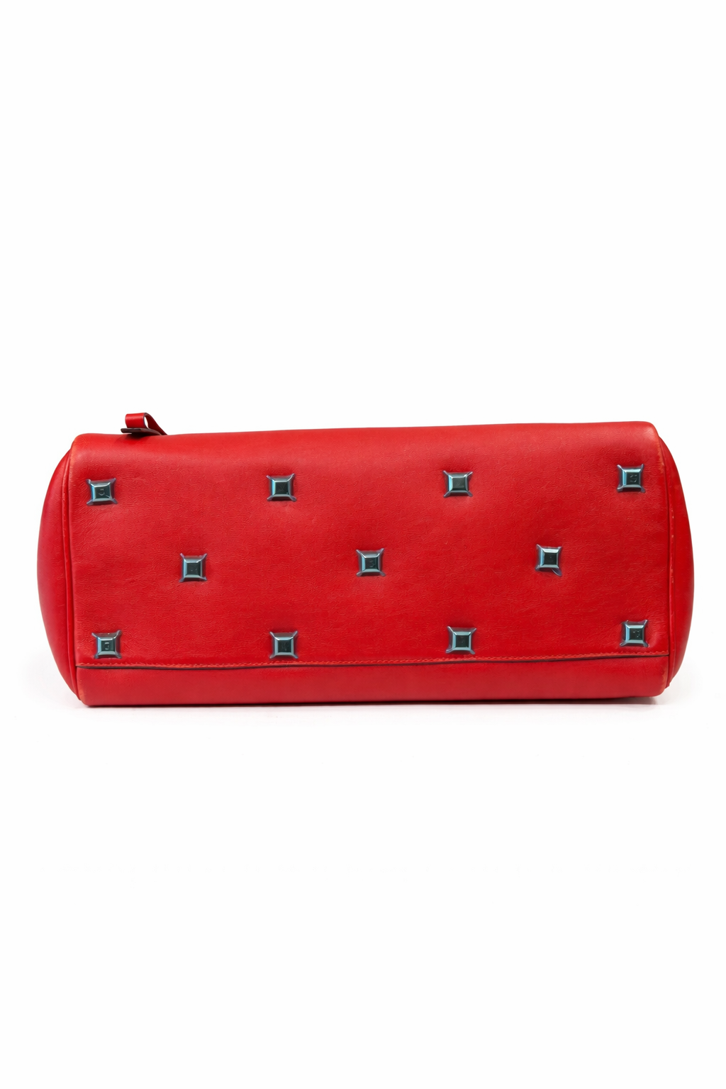 Salvatore Ferragamo Calfskin The Studio Bag Red