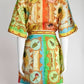 Alémais Yellow Pineapple Printed Dress 10