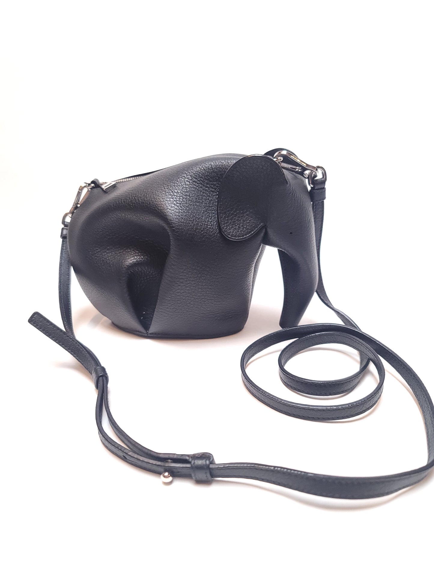 LOEWE Elephant Leather Crossbody Bag
