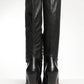 Celine Black Leather Cowboy Western Boots 38.5
