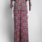 La DoubleJ Pink Patterned Set Top/ Pant S