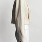 The Mannei Cream Cropped Blazer