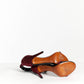 Celine Burgundy Suede Sandals 40