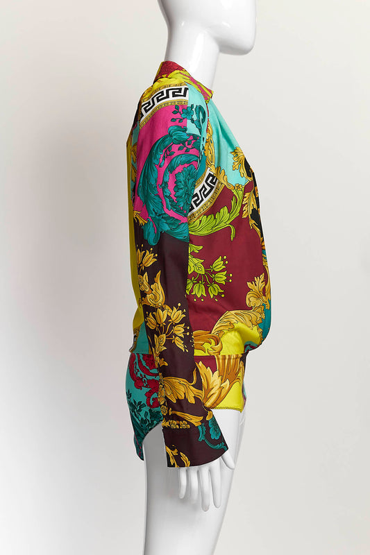 Versace Montage Print Bodysuit 40