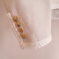 Celine White Silk Evening Jacket 36
