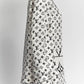 Louis Vuitton Navy Monogram Cream Silk Shirt 36