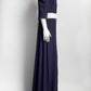 Hellessy Ruffle Sleeve Blue Wrap Dress