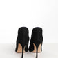 Manolo Blahnik Black Suede Heels 37
