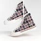 Thom Browne Tweed Frayed Collegiate High Top Sneakers 38