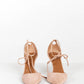 Aquazzura Matilde pumps Pointed Toe Lace-up Front 39