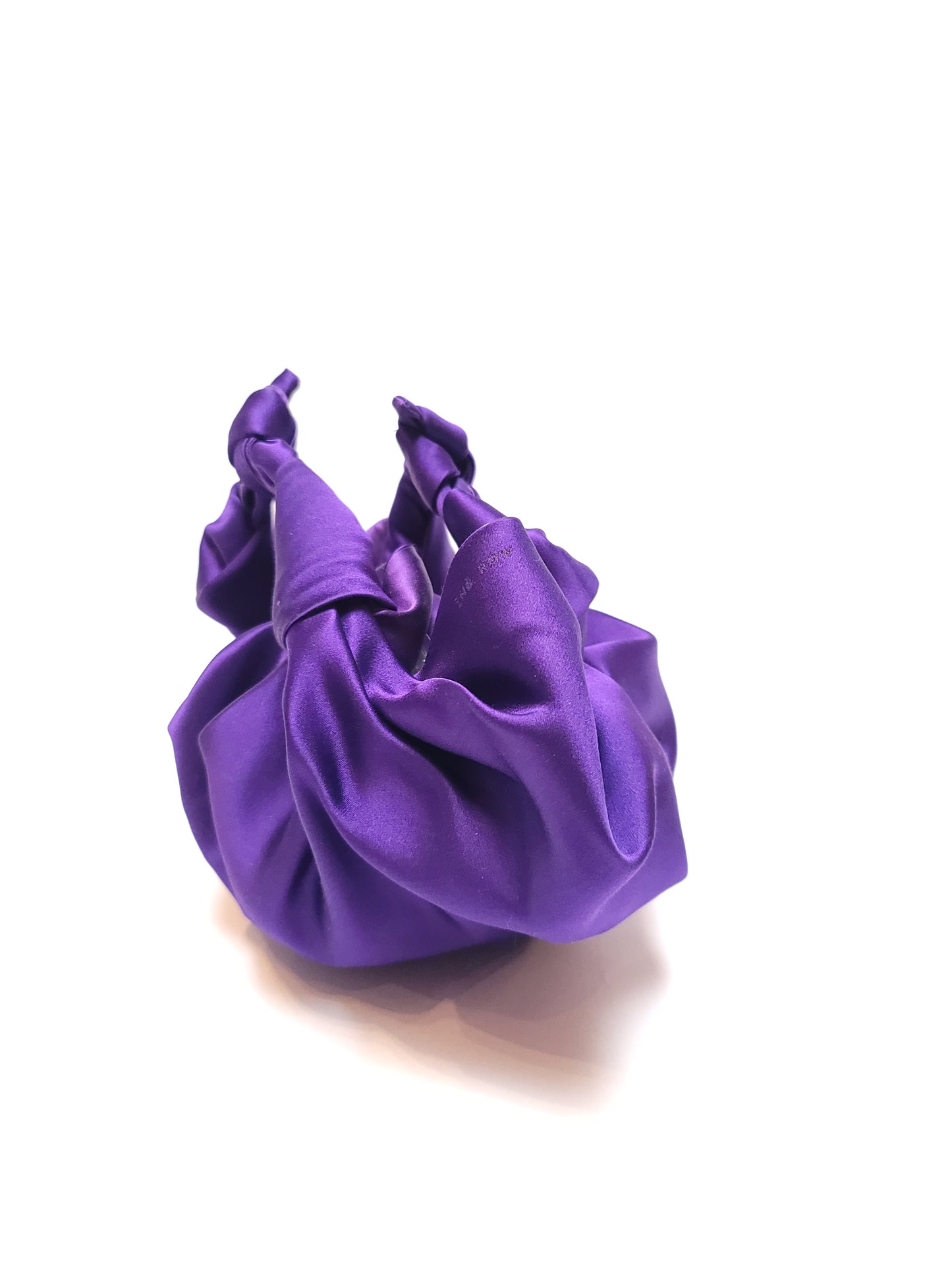 The Row Purple Silk Handbag