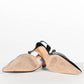 Manolo Blahnik Navy Blue Patent Slingback 41